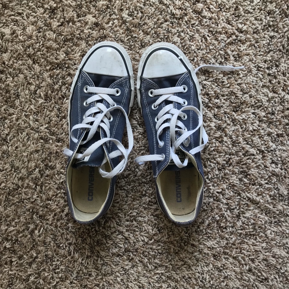 Navy Low-Top Converse